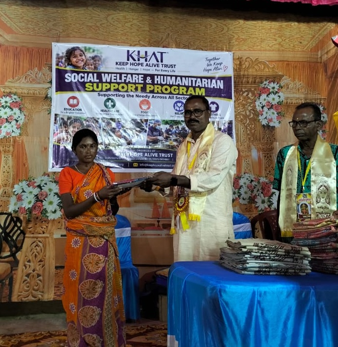 This Durga Puja, KHAT spread smiles and shared the joy of giving by distributing clothes to needy families in Dantan, West Bengal.