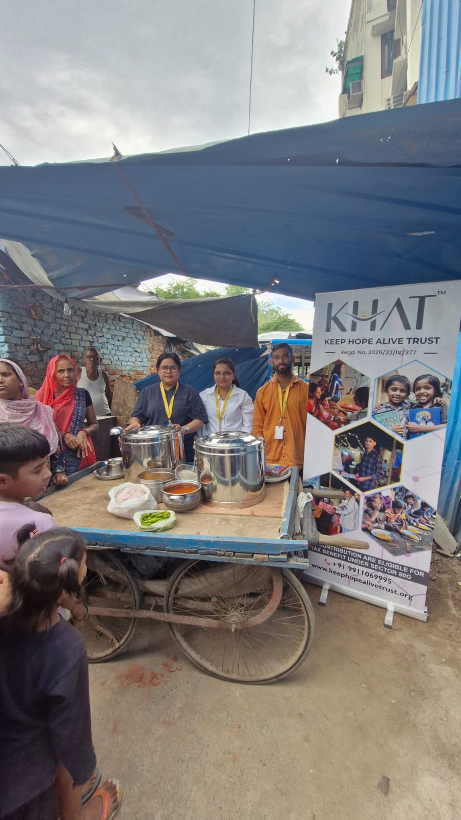 Helping Hands, Happy Hearts | Food Distribution by KHAT