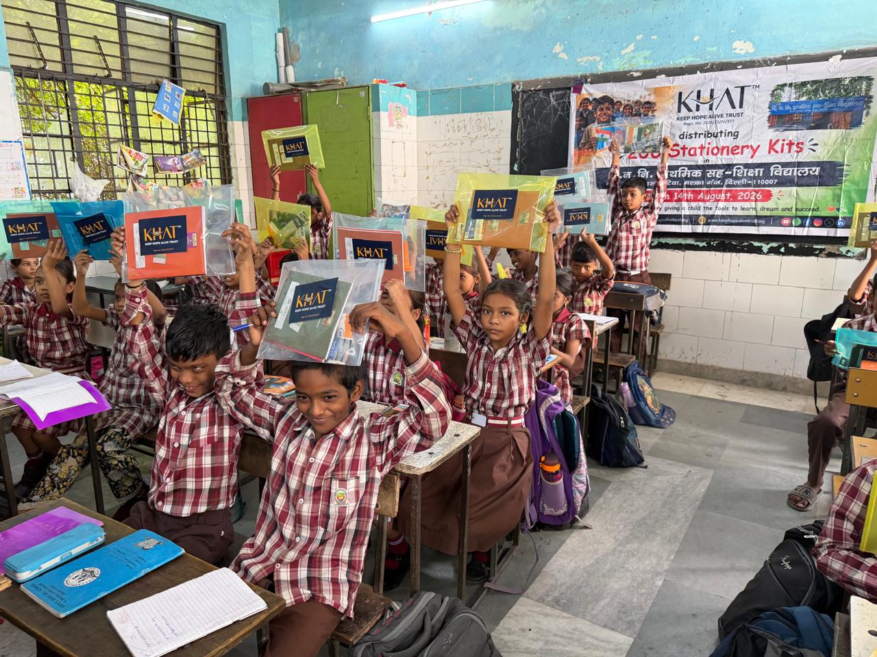 200 Kits. ✏️ 200 Smiles. 😊 A Future Full of Possibilities. 🌟
