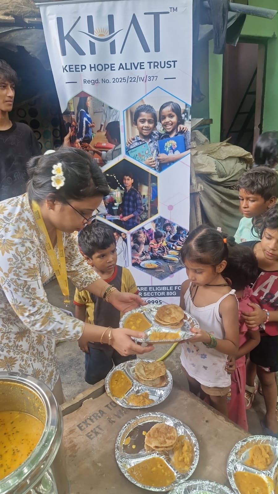 A full plate can change a child's future. 💙