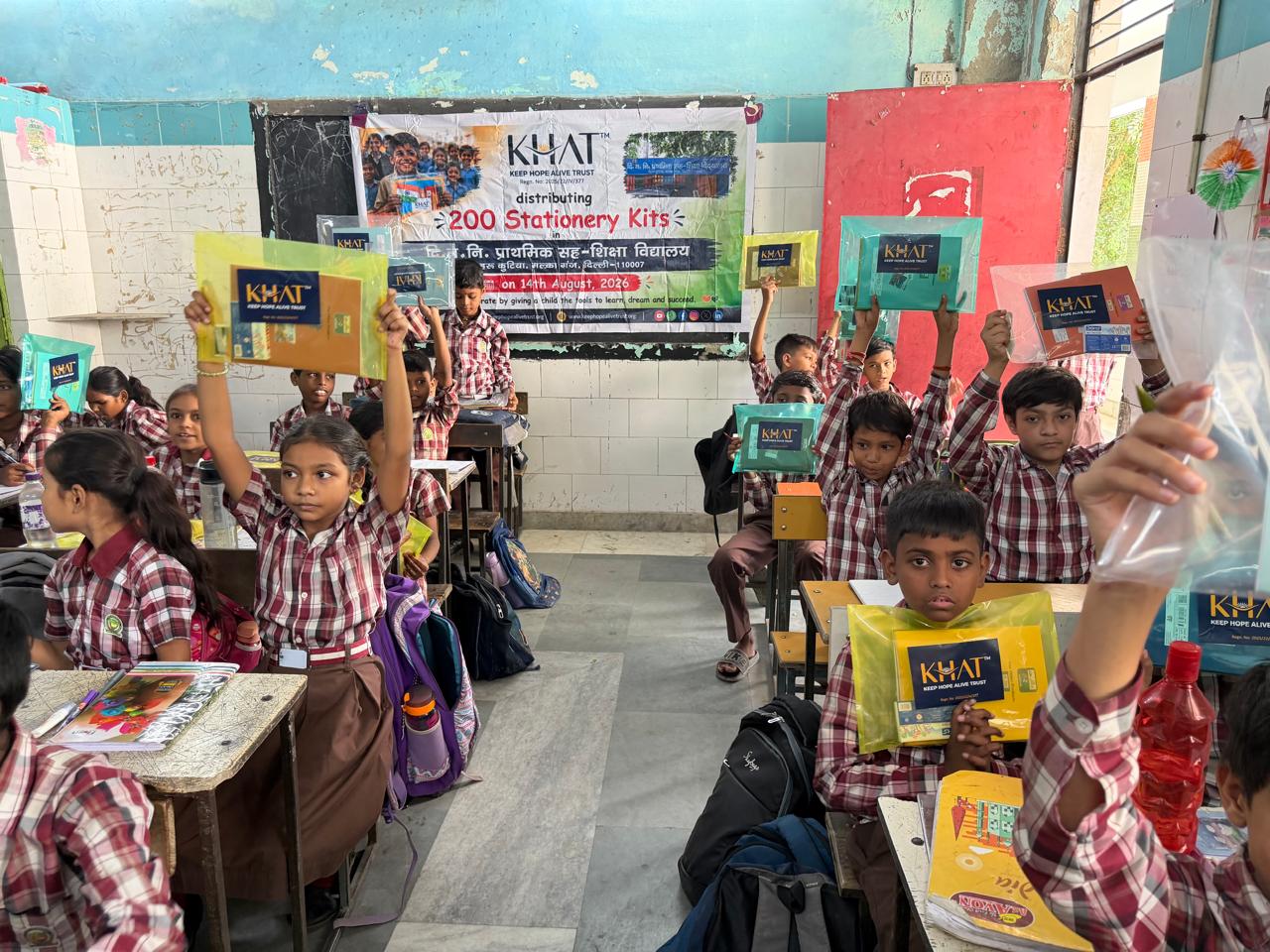 200 Kits. ✏️ 200 Smiles. 😊 A Future Full of Possibilities. 🌟