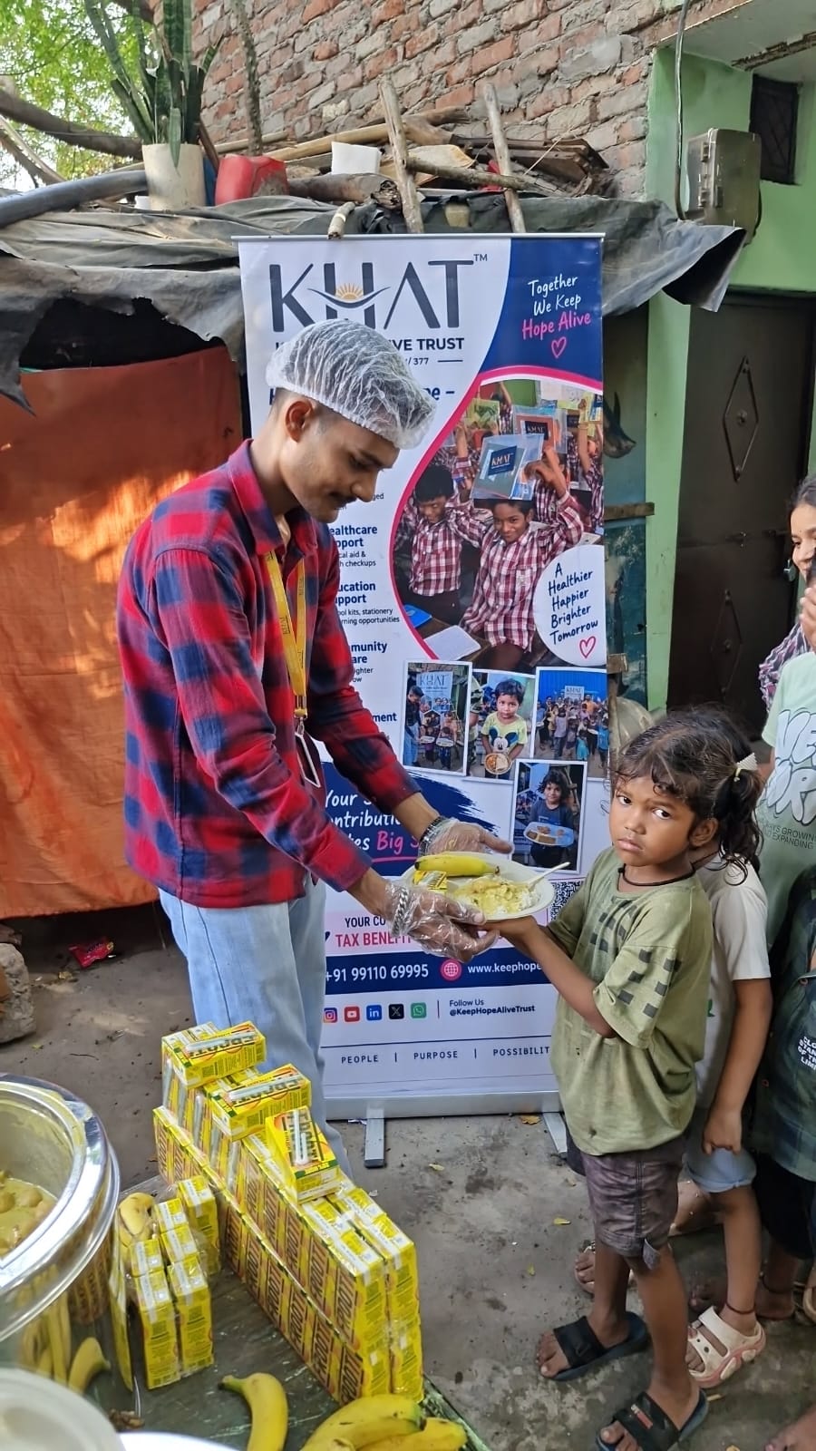 Remember loved ones by spreading kindness. #PitruPaksha #Shradh #Seva #Kindness #KHAT