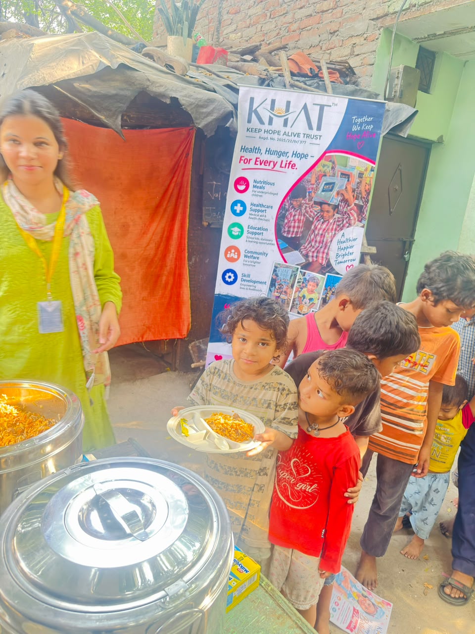 A child should never have to choose between hunger and dreams.