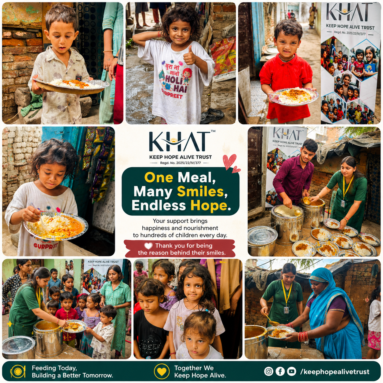 One Meal. Countless Smiles. Endless Hope